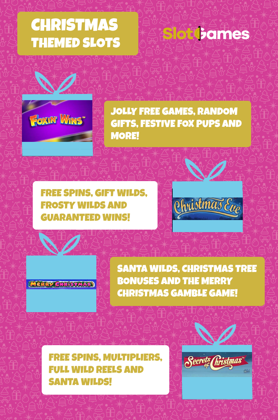Christmas themed slot games